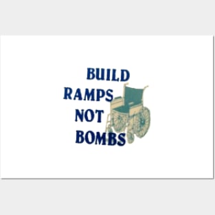 Build Ramps Not Bombs Posters and Art